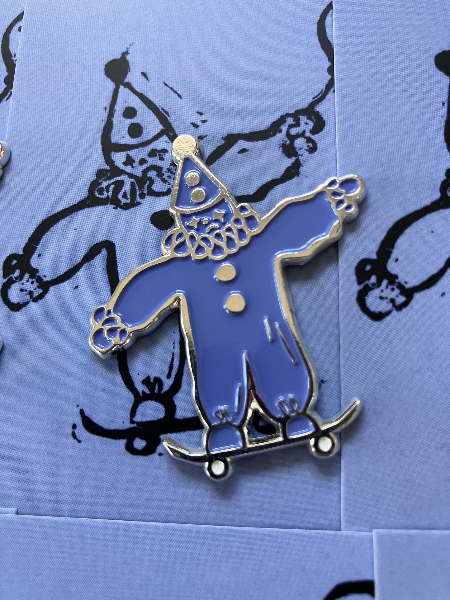 ‘Skater’ Enamel Badge