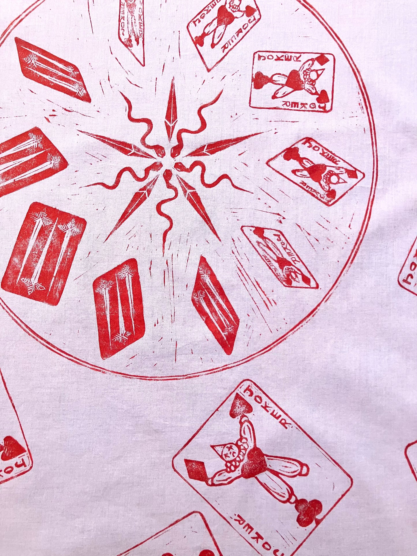 Handprinted Scarf