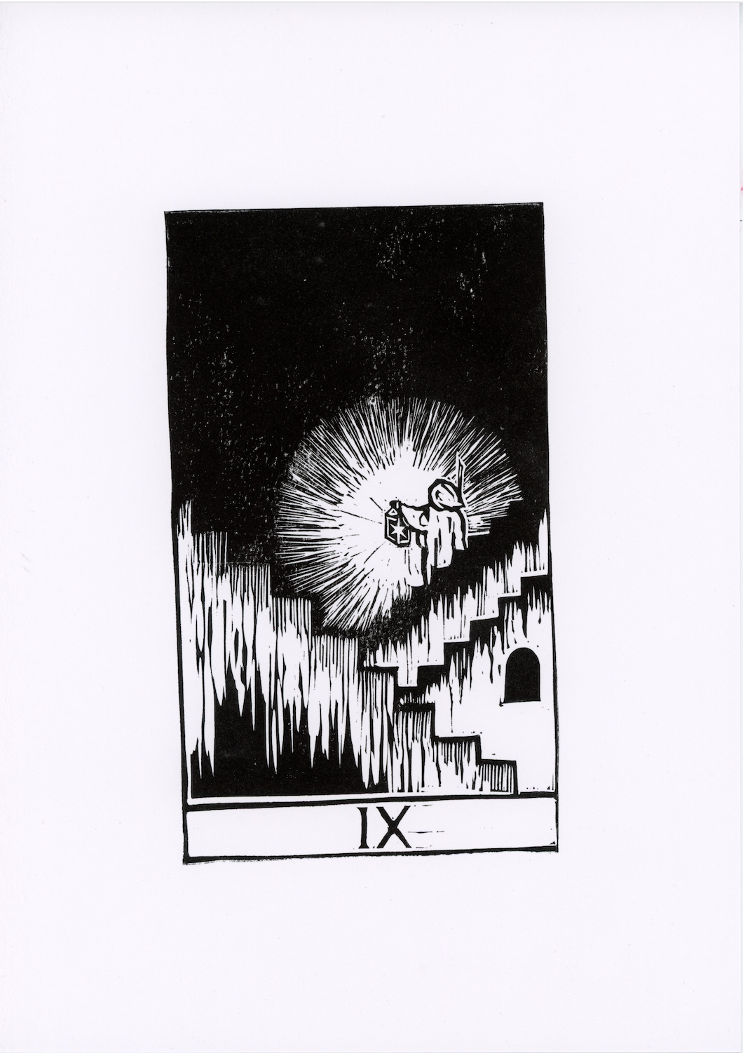 'The Hermit' original print