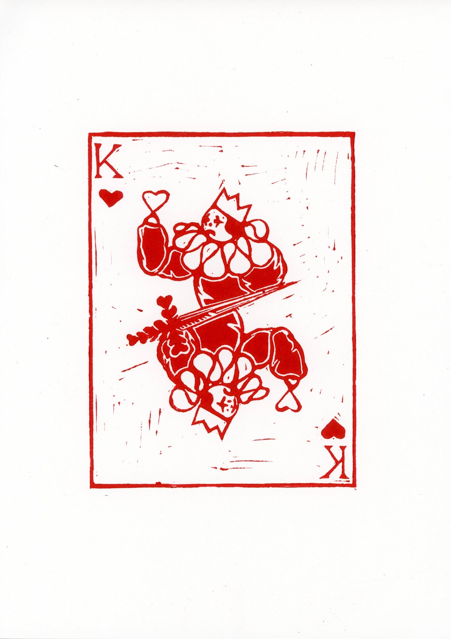 'King of Hearts’ original print