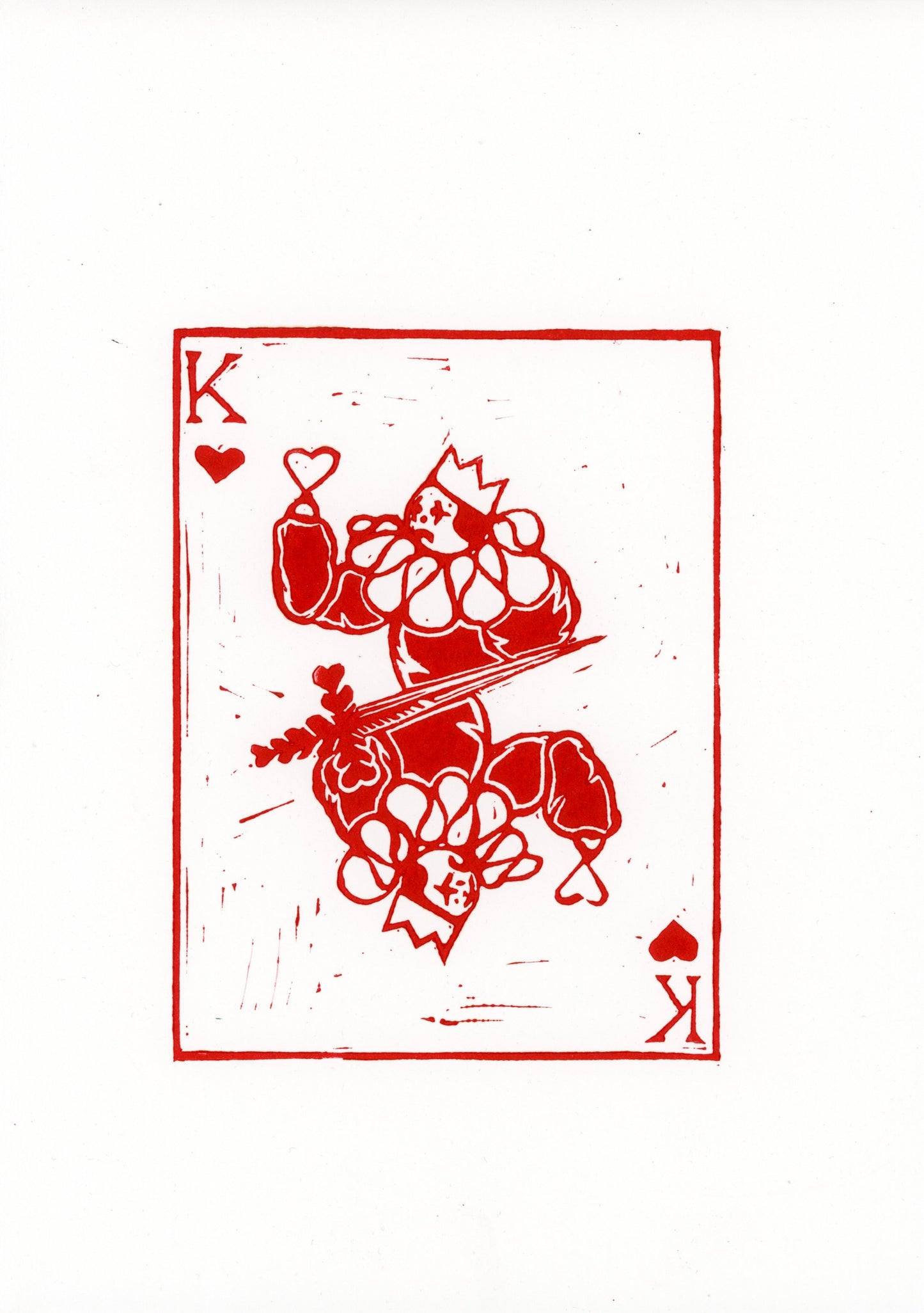'King of Hearts’ original print