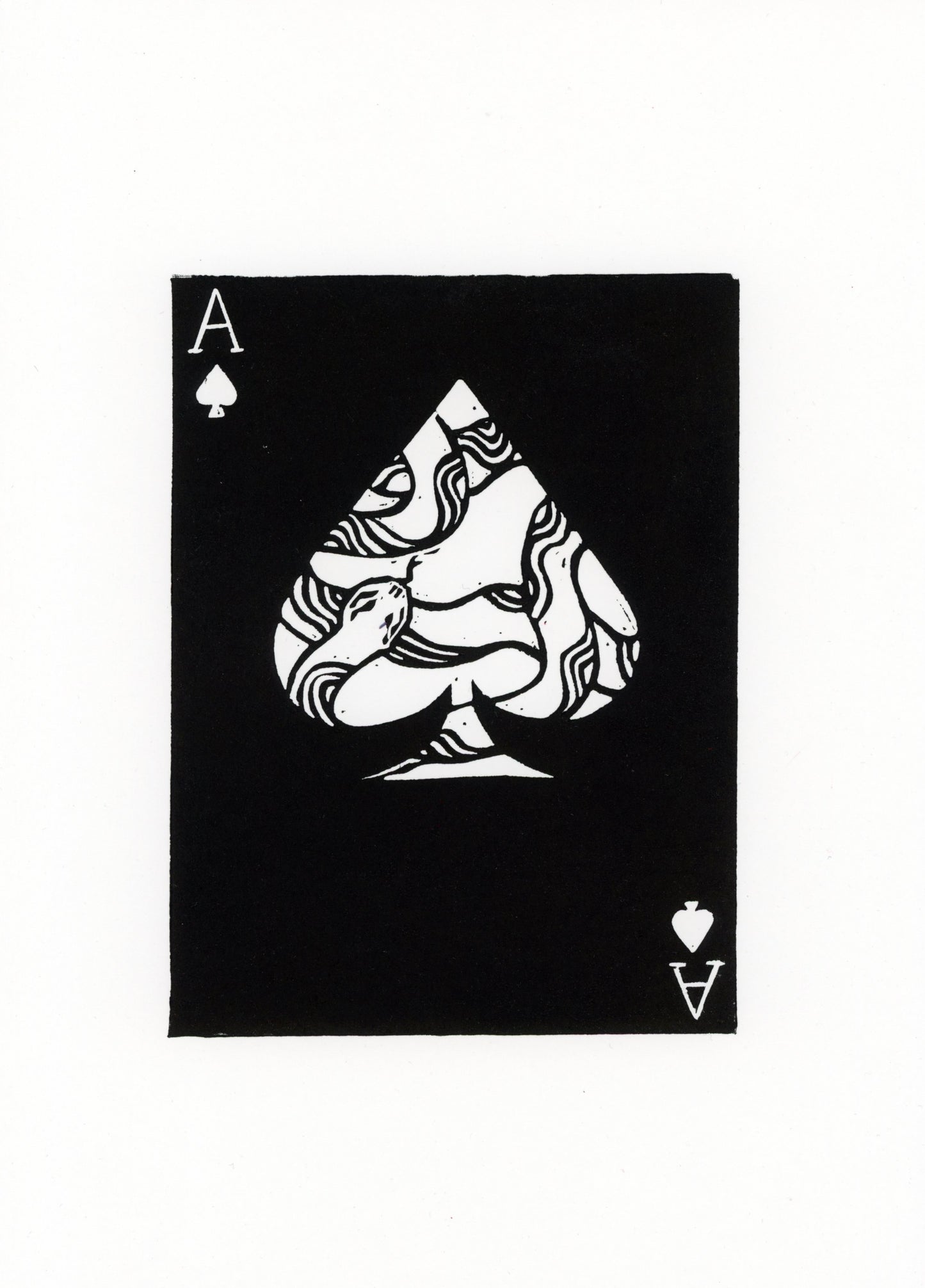 'Ace of Spades' original print
