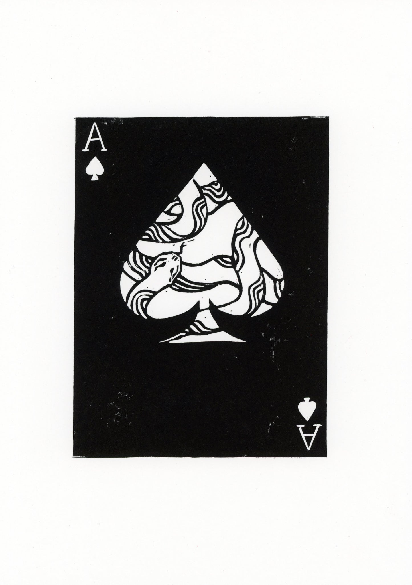 'Ace of Spades' original print