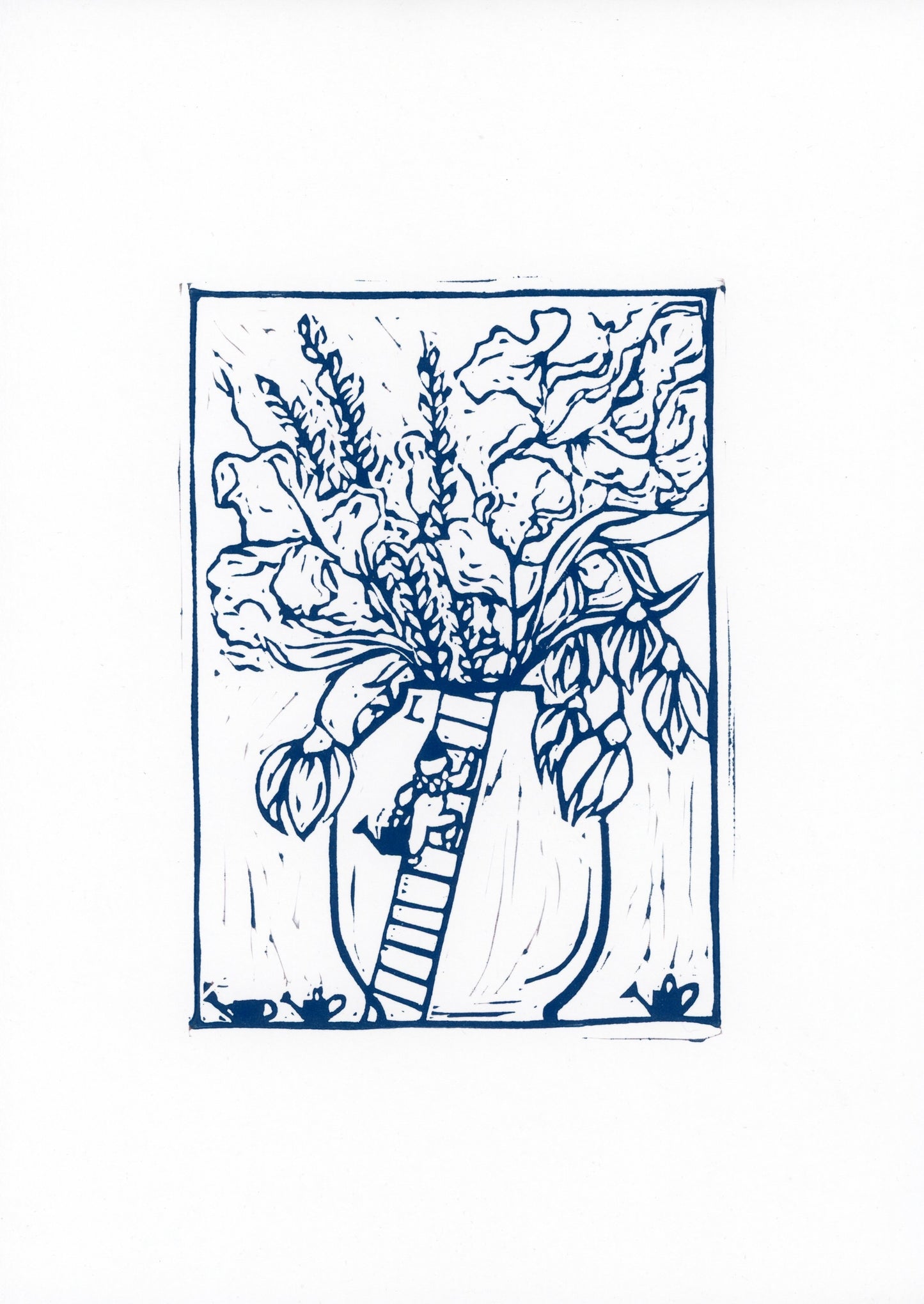 'Filling the Vase' original print