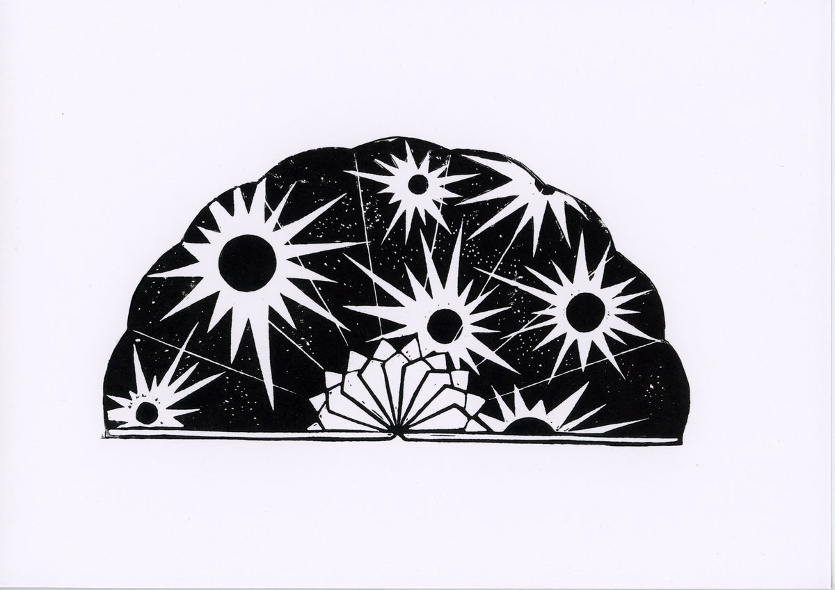 'Starry Fan' original print