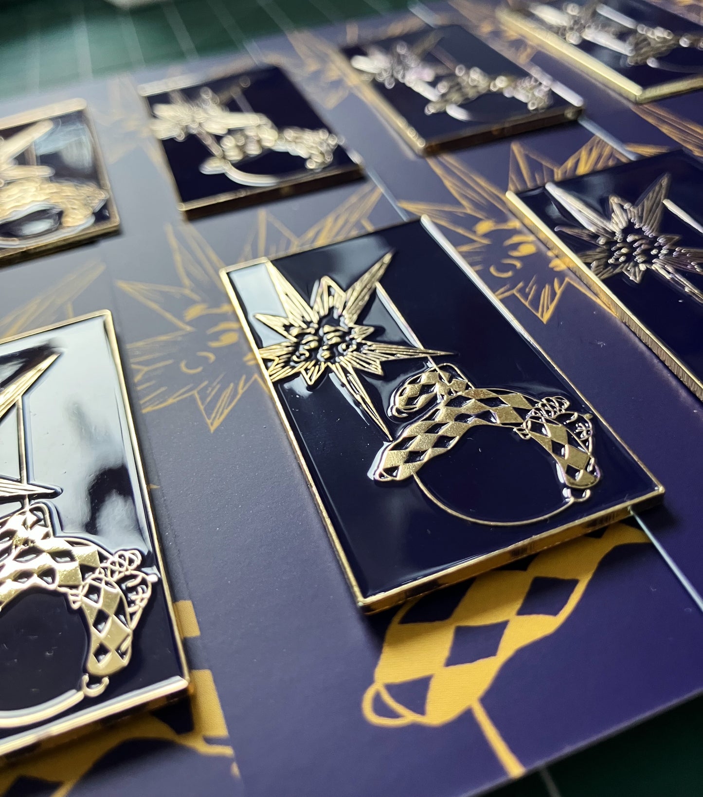 ‘Aerialist’ Enamel Badge