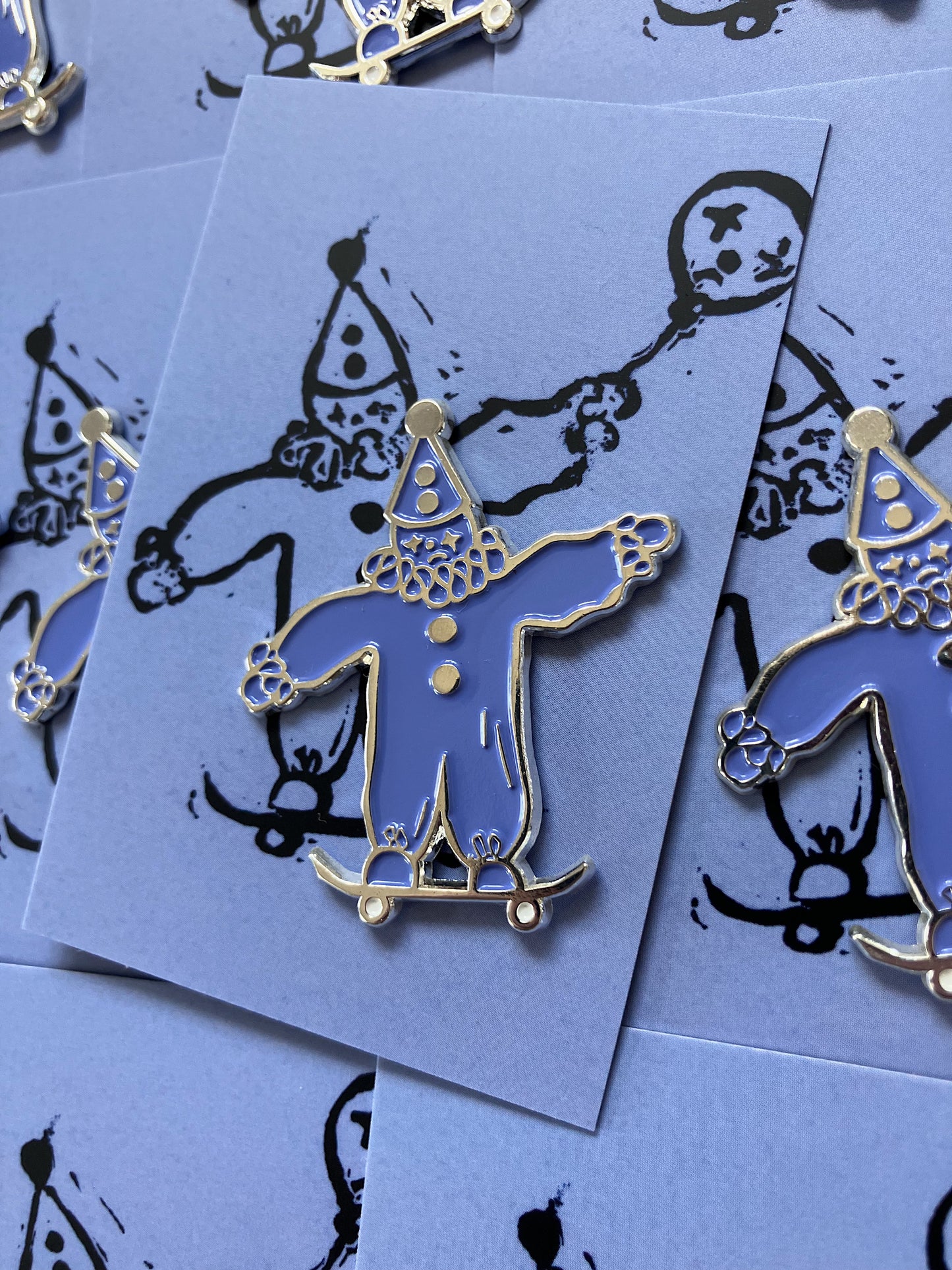 ‘Skater’ Enamel Badge