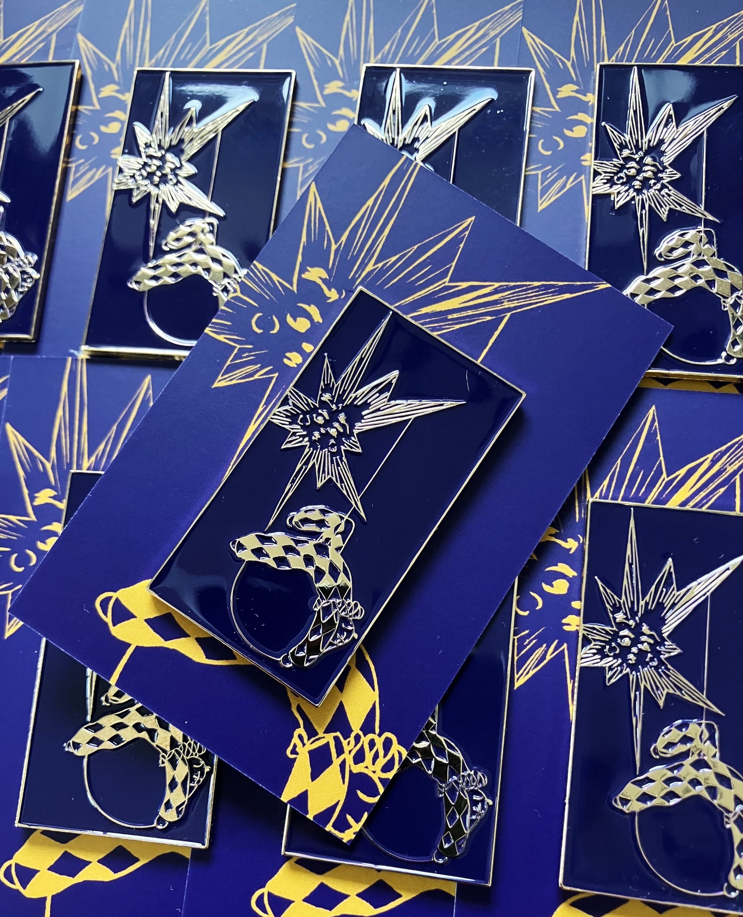 ‘Aerialist’ Enamel Badge