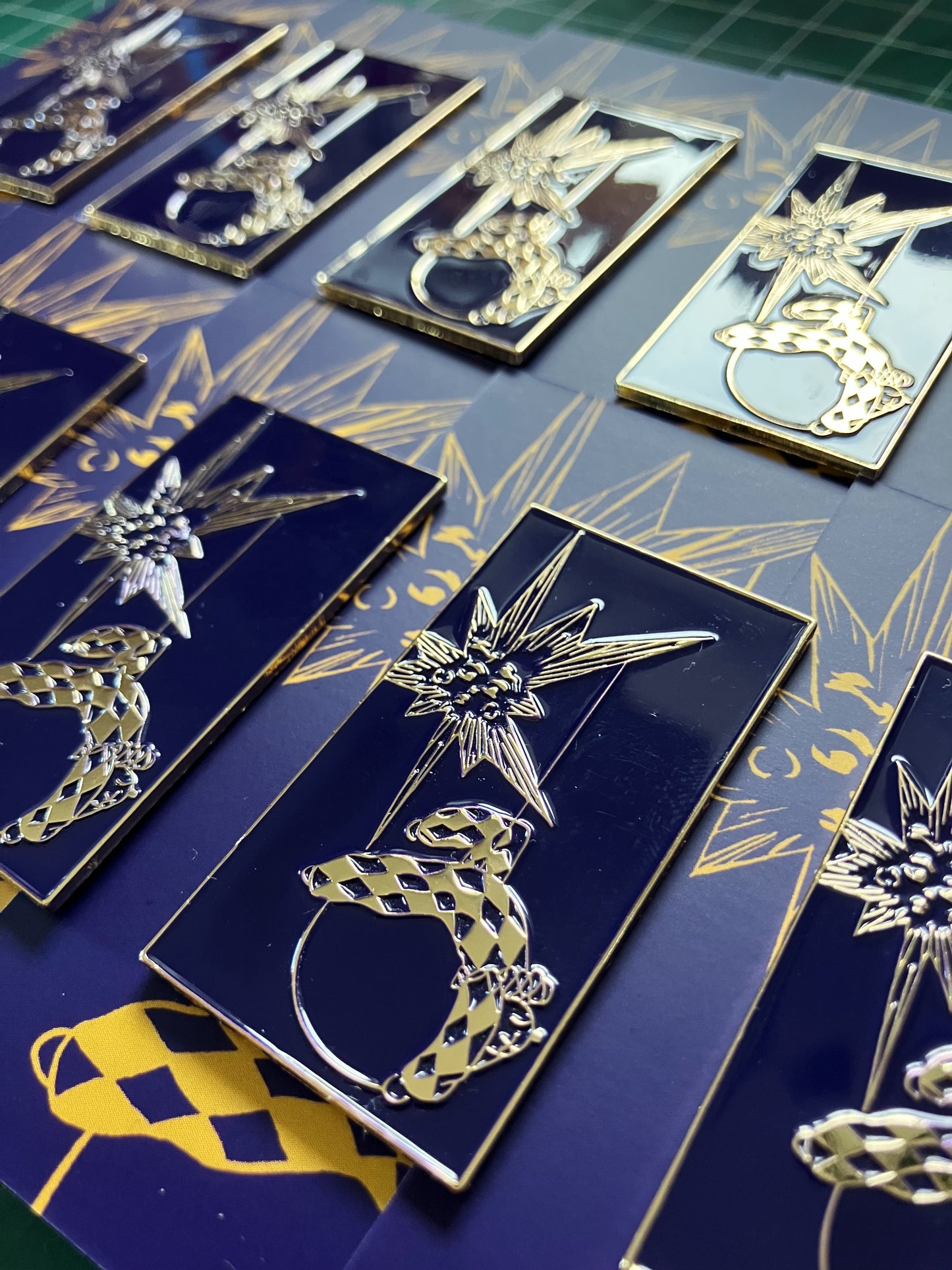 ‘Aerialist’ Enamel Badge