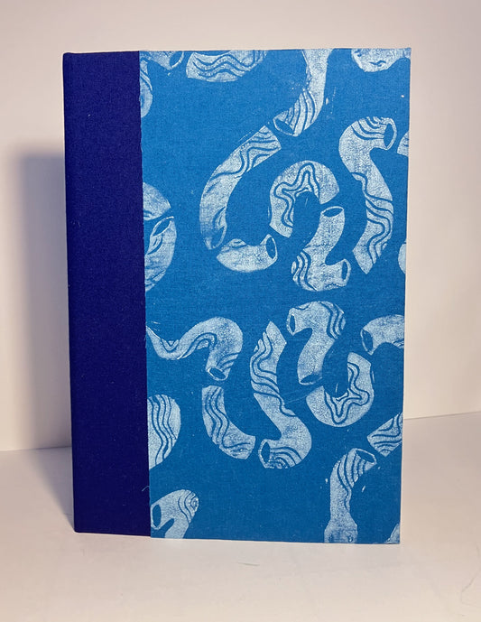 Blue Snake Notebook A5 (Kate Grimes Books x Sad Clown Printworks)