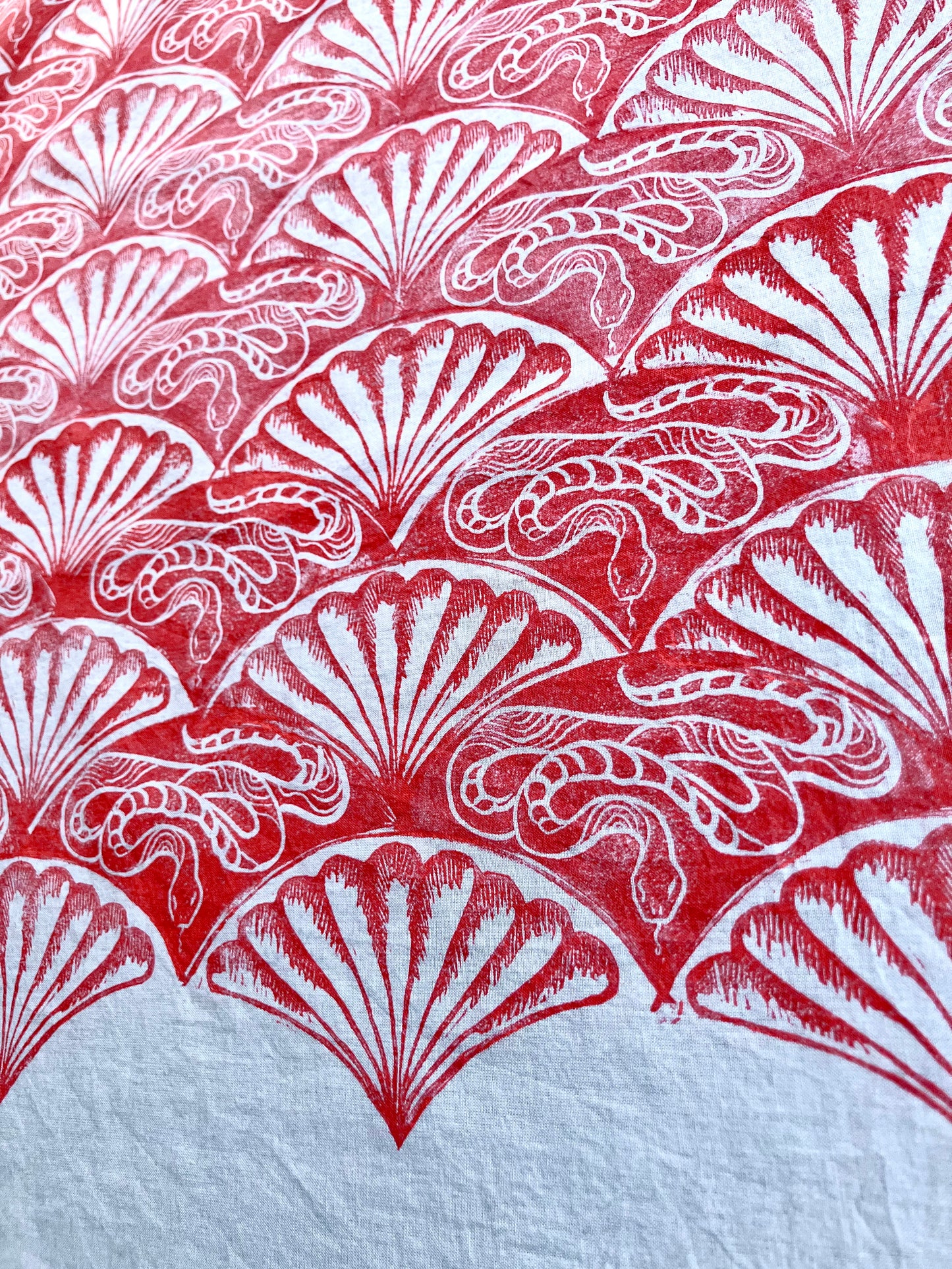 Handprinted Scarf