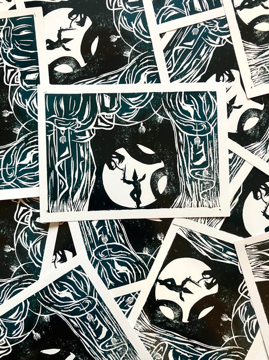 Stage Fight print sticker