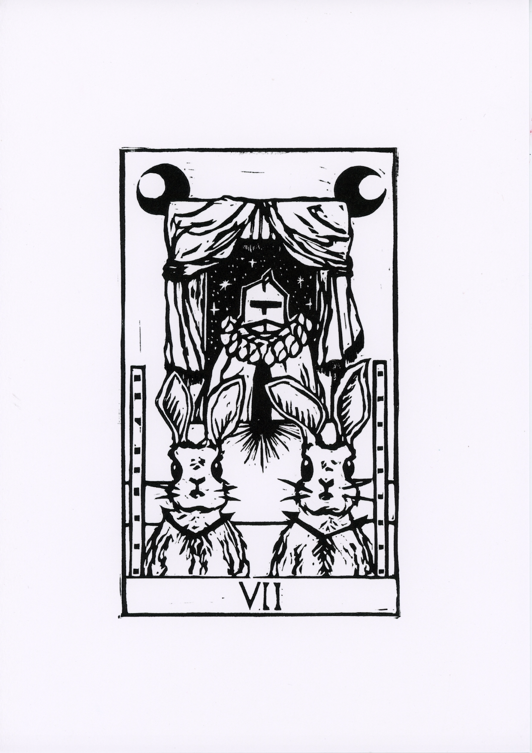 'The Chariot' original print