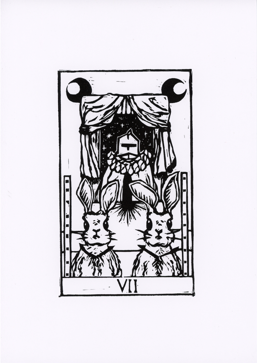 'The Chariot' original print