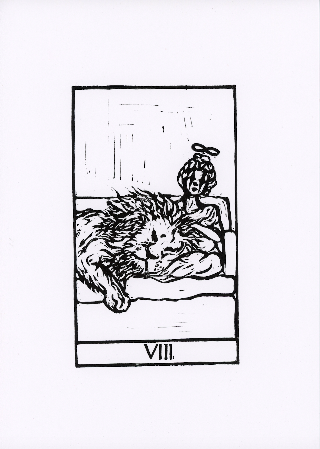 'Strength' original print