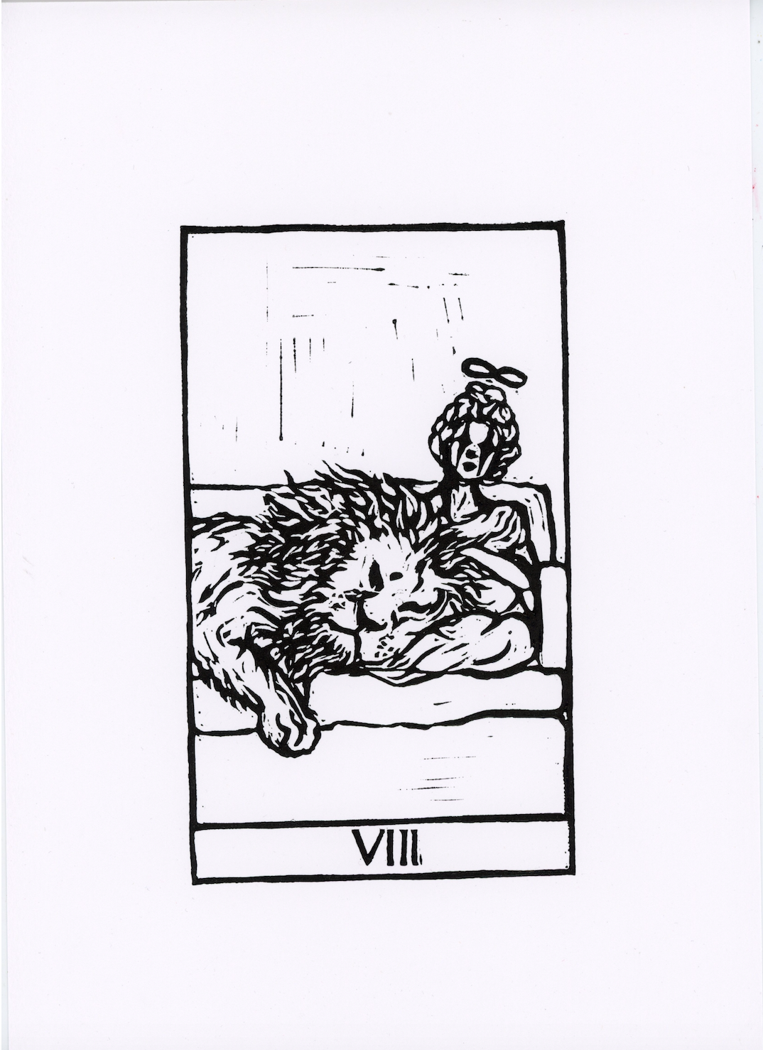 'Strength' original print