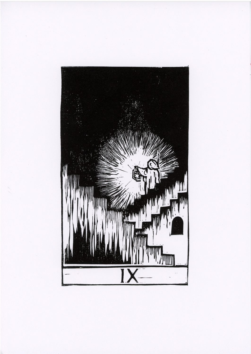'The Hermit' original print