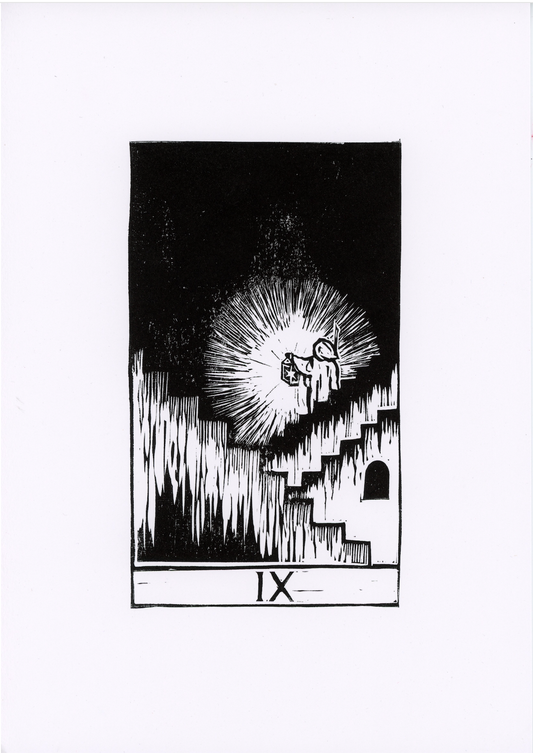 'The Hermit' original print