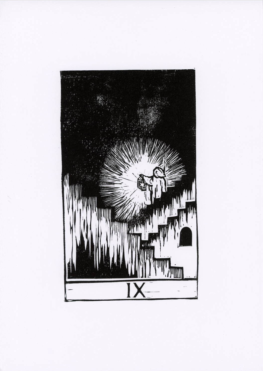 'The Hermit' original print