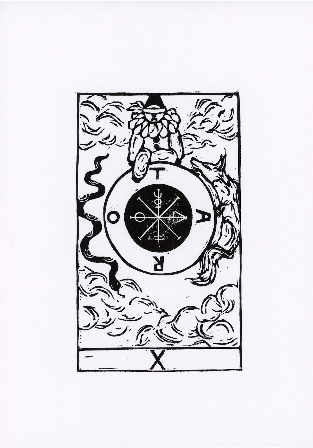 'The Wheel of Fortune' original print