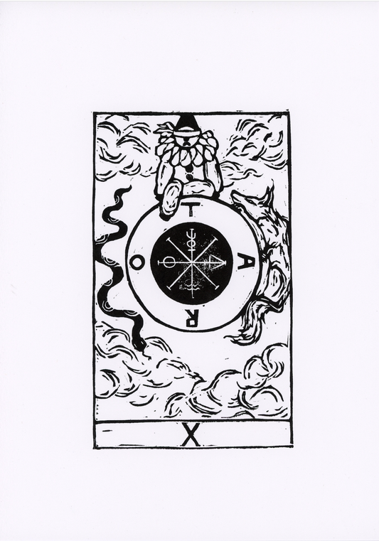 'The Wheel of Fortune' original print