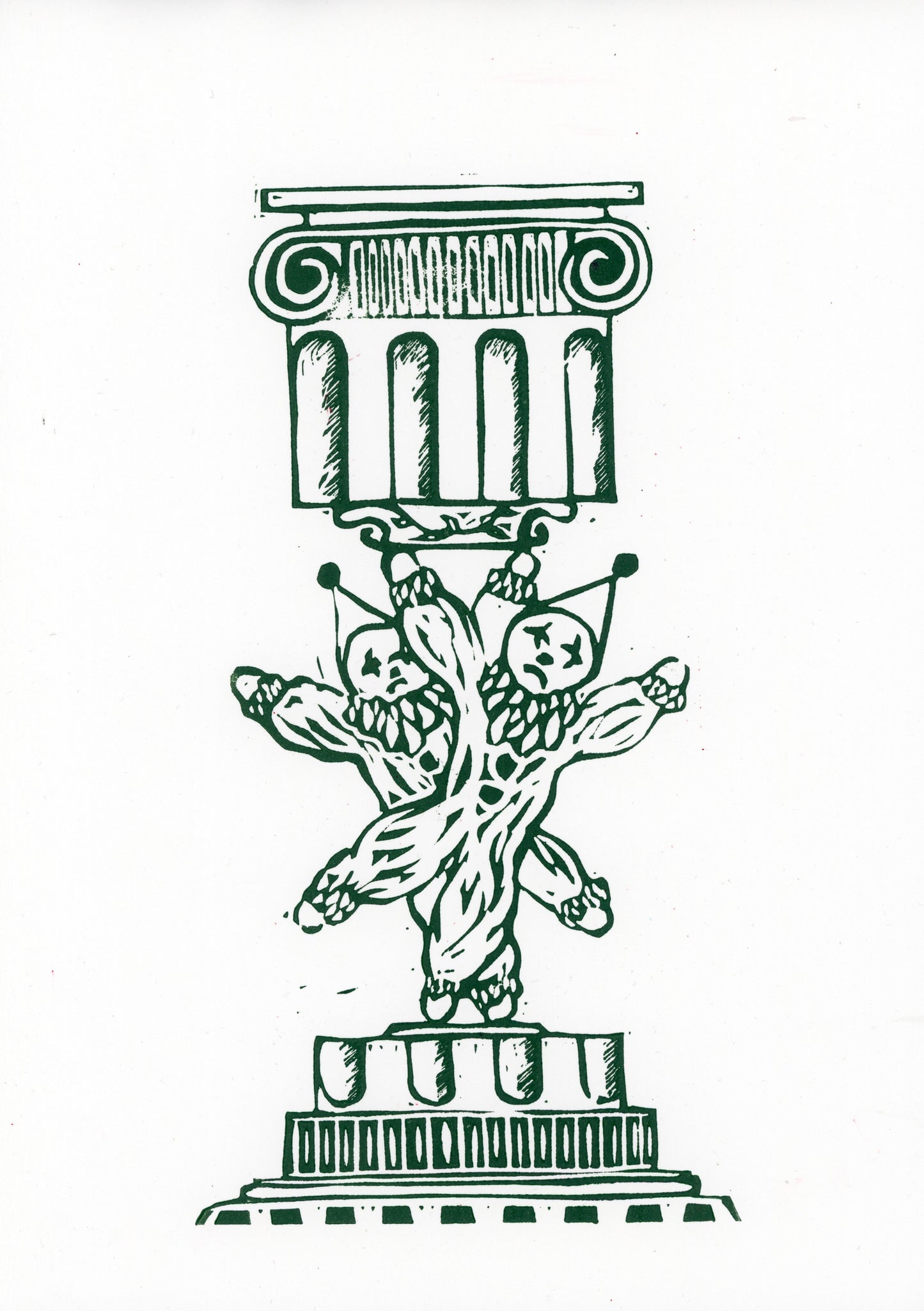 Roman column original print