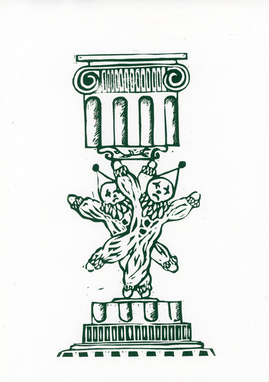 Roman column original print