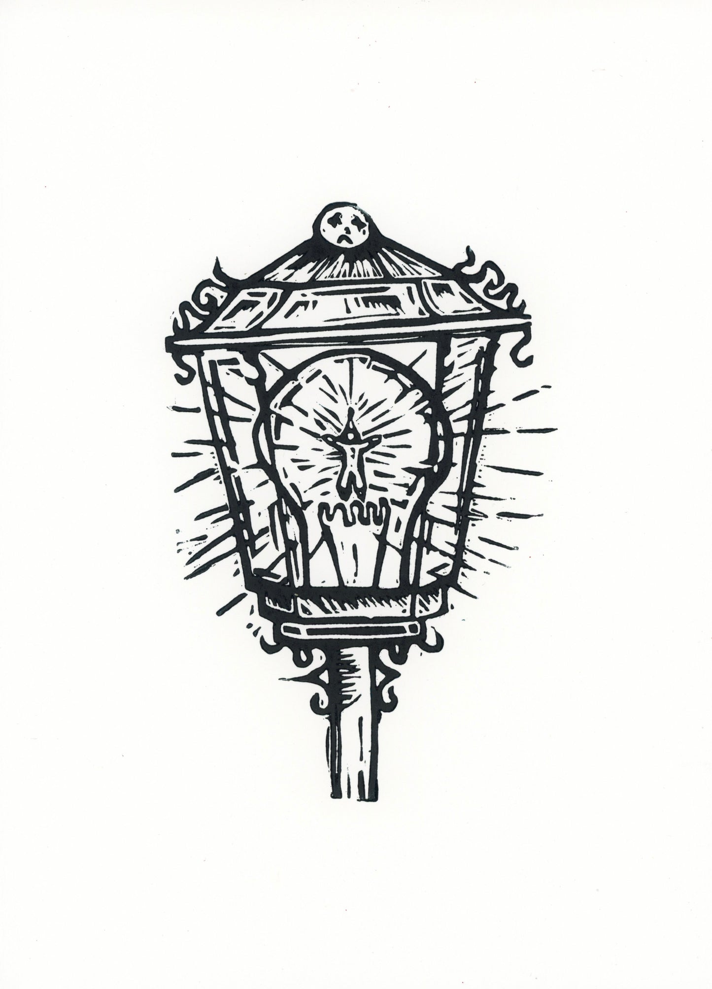 Lamp Sprite original print