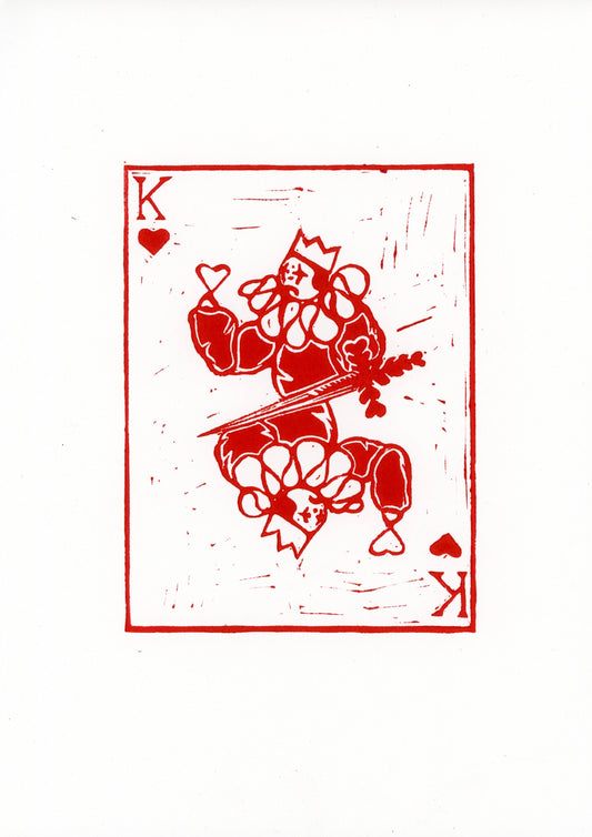 'King of Hearts’ original print