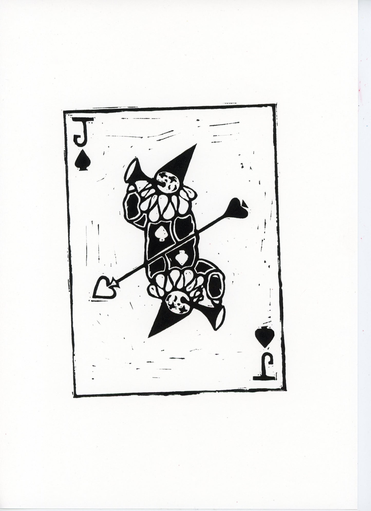 'Jack of Spades' original print