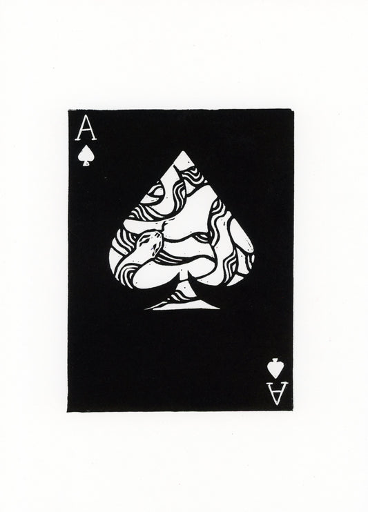 'Ace of Spades' original print
