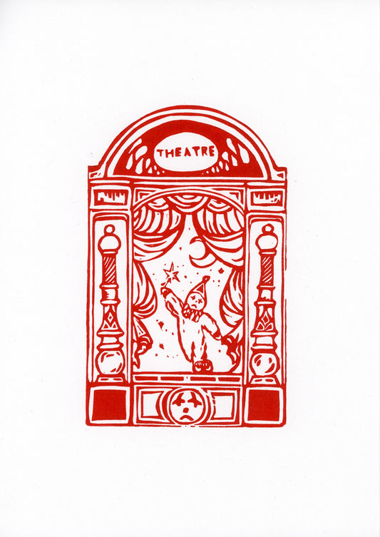 'Theatre' original print