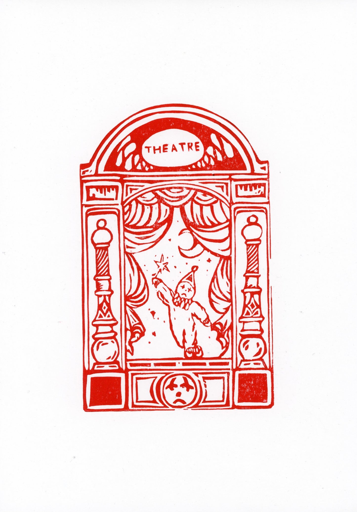 'Theatre' original print