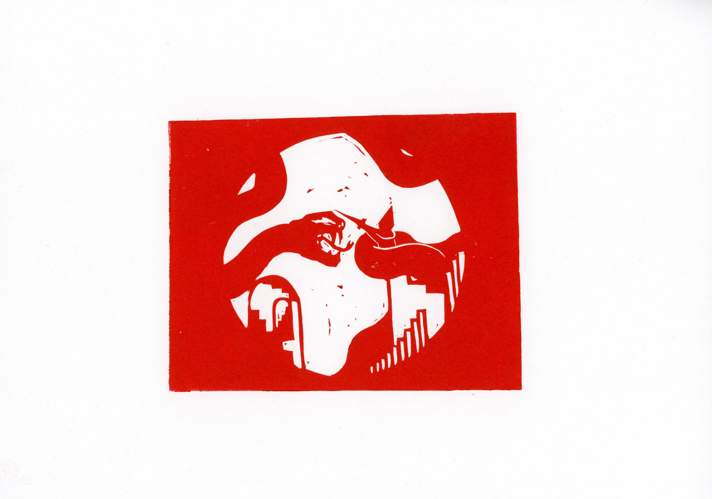 'Stage Fight 2' original print