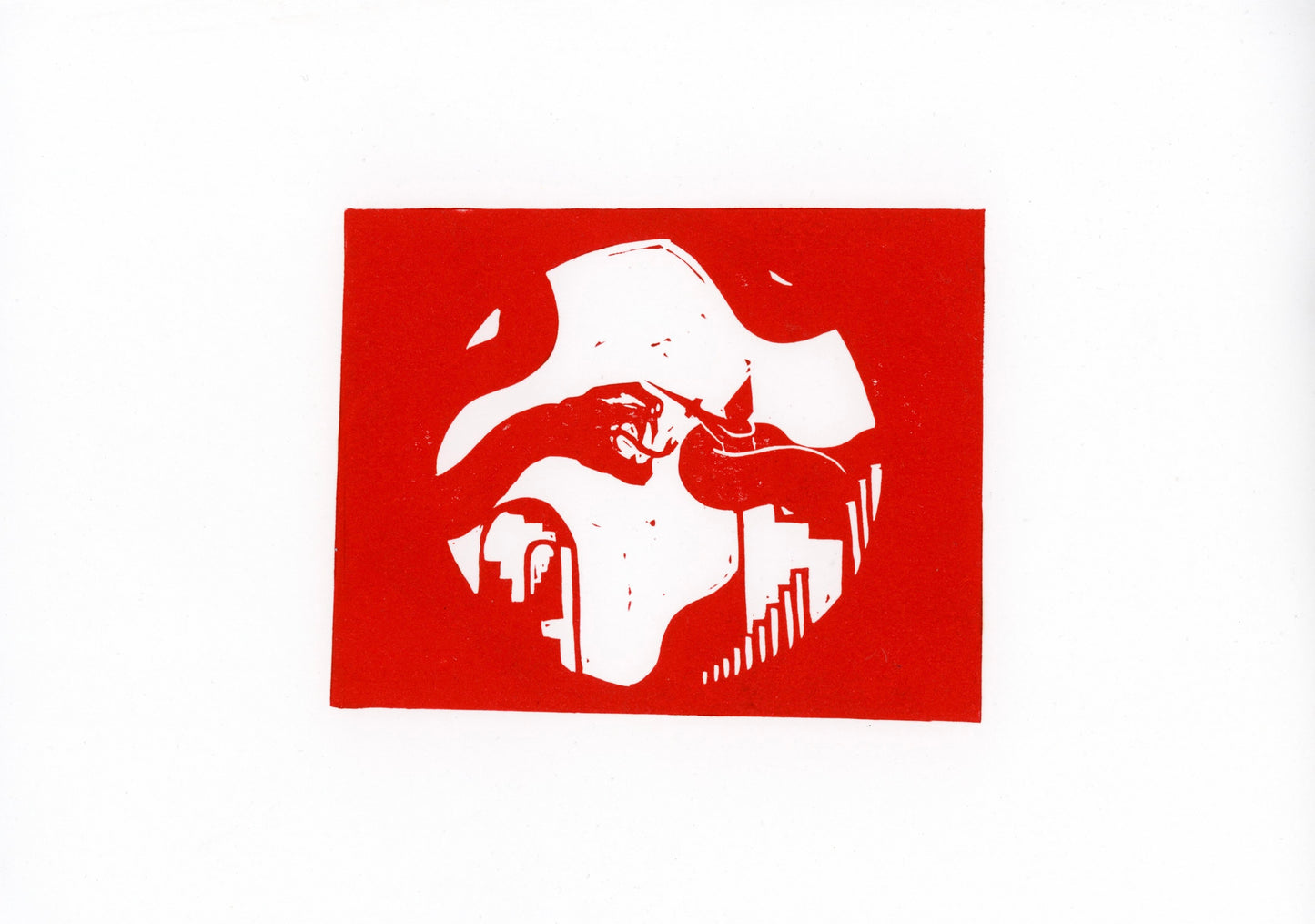 'Stage Fight 2' original print
