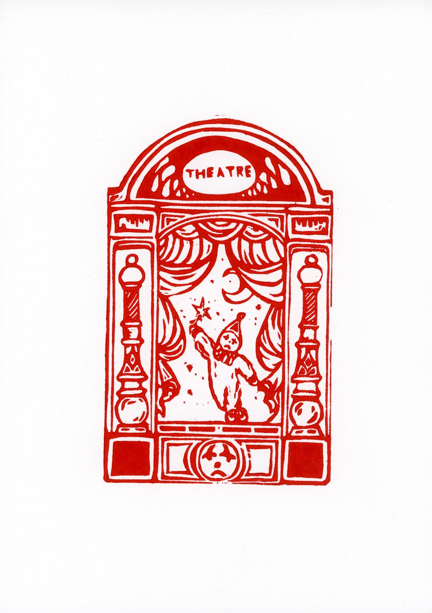 'Theatre' original print