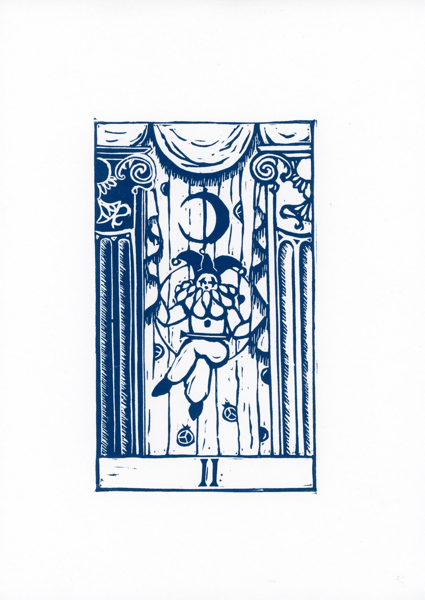 'The High Priestess' original print