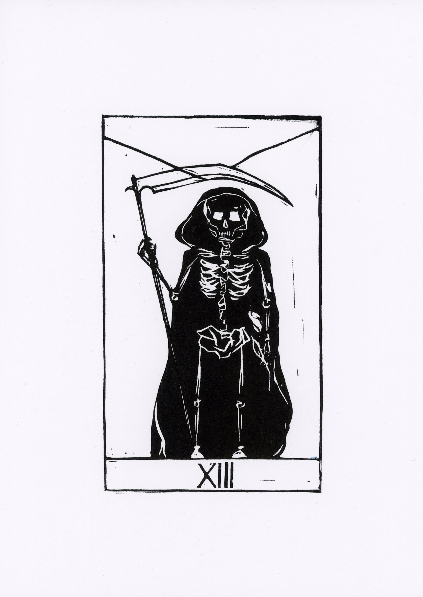 'Death' original print (scythe)