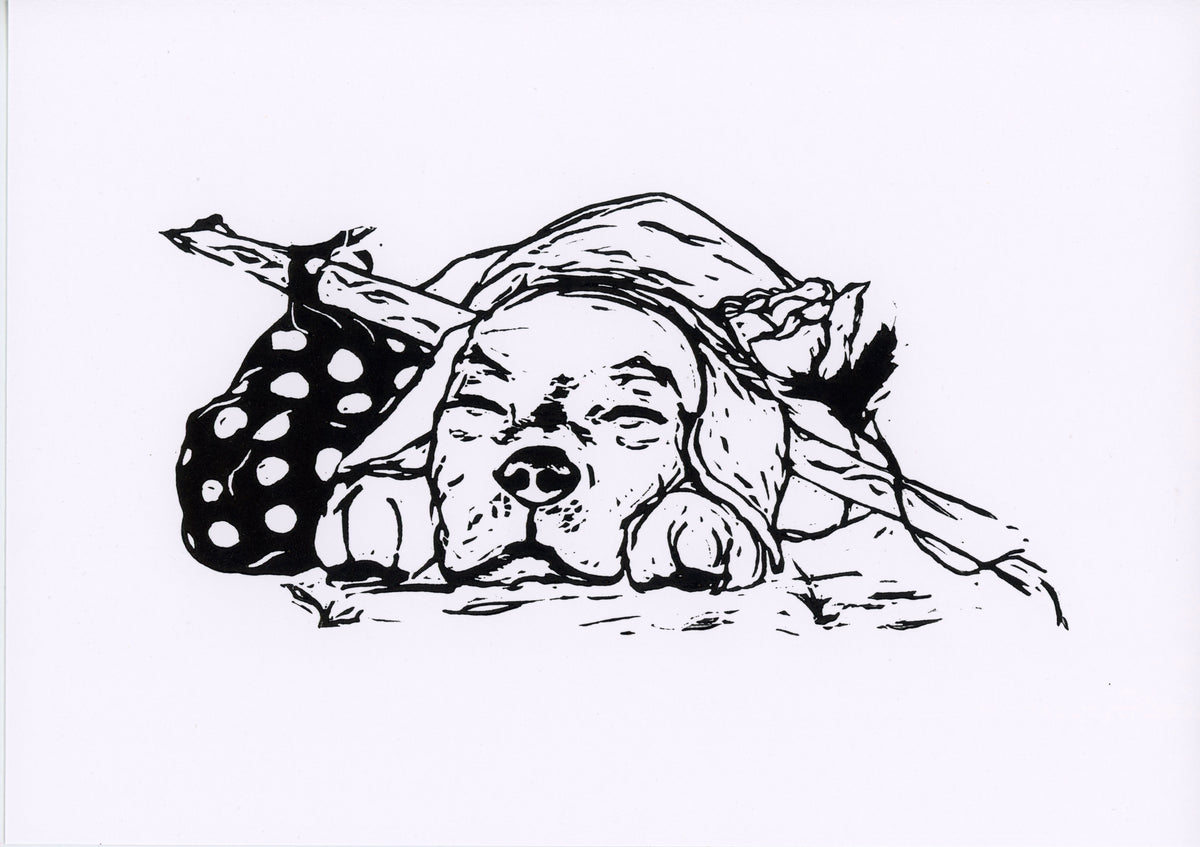 'The Fool's Dog' original print