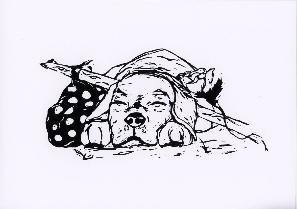 'The Fool's Dog' original print
