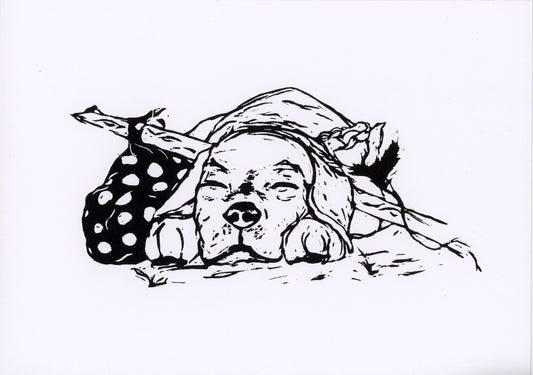 'The Fool's Dog' original print