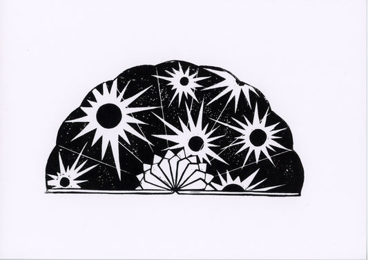 'Starry Fan' original print